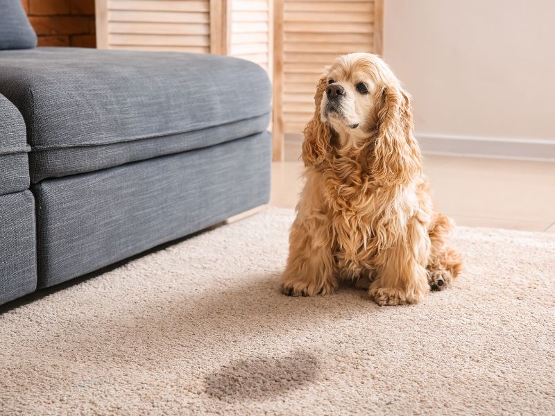 Pet Accidents -How to clean carpeted areas and upholstery